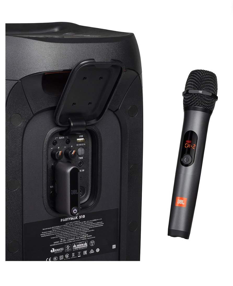 JBL 320 Speaker with Microphones